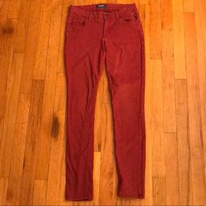 Old Navy Red Skinny Jeans